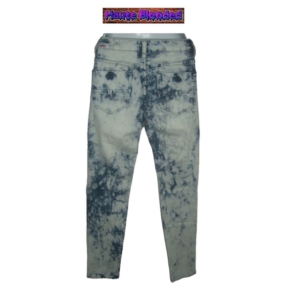 Diesel Jeans Acid Wash Destroyed Blasted Skinny Seen On Celebrity Denim 80's 26 - Picture 2 of 10